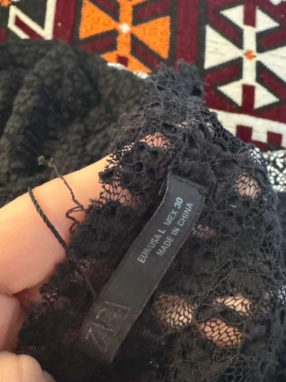 Zara sheer open